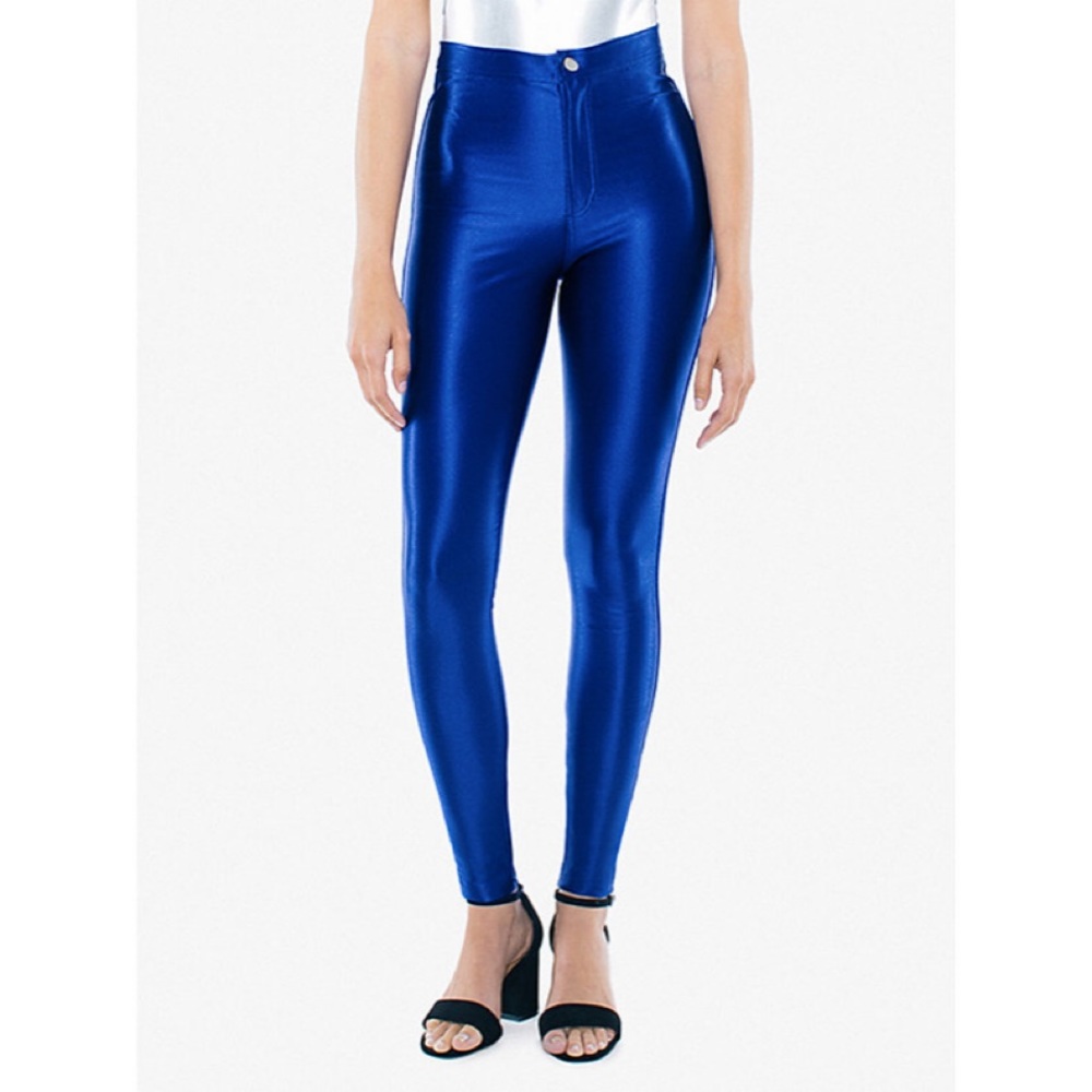 American Apparel Royal Blue Disco Pants